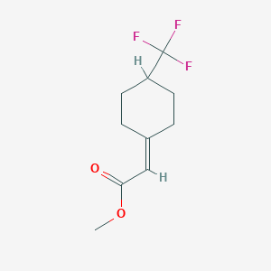 Methyl 2-[4-(trifluoromethyl)cyclohexylidene]acetate