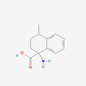 1-Amino-4-methyl-1,2,3,4-tetrahydronaphthalene-1-carboxylic acid