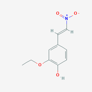B1331714 2-Ethoxy-4-[(e)-2-nitroethenyl]phenol CAS No. 90922-85-3