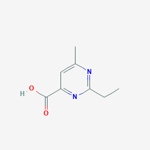 2-Ethyl-6-methylpyrimidine-4-carboxylic acid