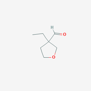 3-Ethyloxolane-3-carbaldehyde