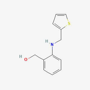 (2-((Thiophen-2-ylmethyl)amino)phenyl)methanol