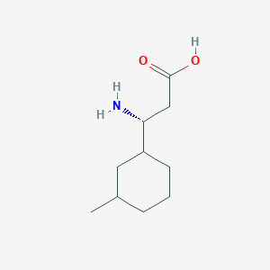 (3R)-3-Amino-3-(3-methylcyclohexyl)propanoic acid