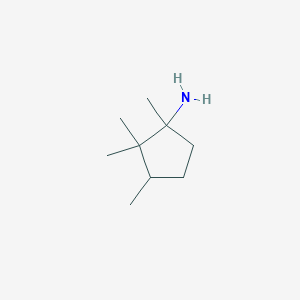 1,2,2,3-Tetramethylcyclopentan-1-amine