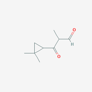 3-(2,2-Dimethylcyclopropyl)-2-methyl-3-oxopropanal