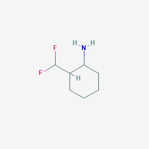 2-(Difluoromethyl)cyclohexan-1-amine