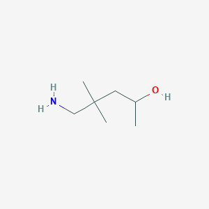 5-Amino-4,4-dimethylpentan-2-ol