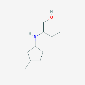 2-[(3-Methylcyclopentyl)amino]butan-1-ol