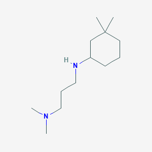 {3-[(3,3-Dimethylcyclohexyl)amino]propyl}dimethylamine