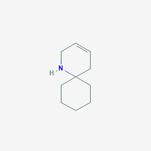 molecular formula C10H17N B13317454 1-Azaspiro[5.5]undec-3-ene 