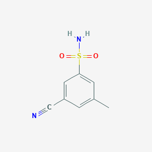 3-Cyano-5-methylbenzene-1-sulfonamide