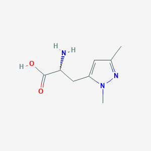 (2R)-2-amino-3-(1,3-dimethyl-1H-pyrazol-5-yl)propanoic acid