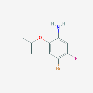 4-Bromo-5-fluoro-2-(propan-2-yloxy)aniline