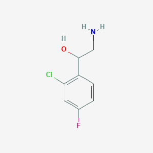 2-Amino-1-(2-chloro-4-fluorophenyl)ethan-1-ol