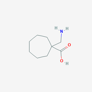 1-(Aminomethyl)cycloheptane-1-carboxylic acid