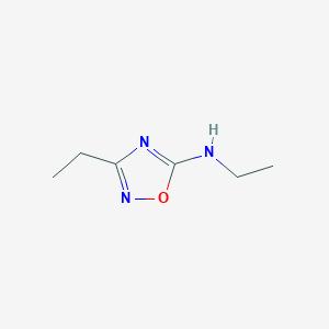 N,3-diethyl-1,2,4-oxadiazol-5-amine