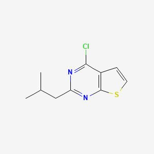 4-Chloro-2-(2-methylpropyl)thieno[2,3-d]pyrimidine