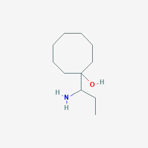 1-(1-Aminopropyl)cyclooctan-1-OL