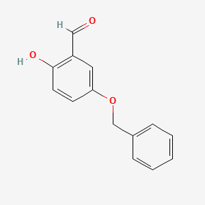 molecular formula C14H12O3 B1331787 5-(Benzyloxy)-2-hydroxybenzaldehyde CAS No. 56979-56-7