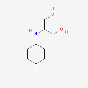 2-[(4-Methylcyclohexyl)amino]propane-1,3-diol