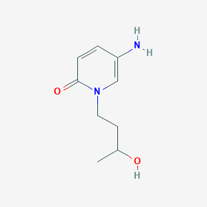 5-Amino-1-(3-hydroxybutyl)-1,2-dihydropyridin-2-one