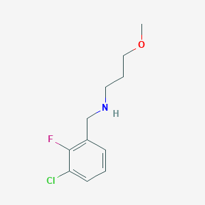 [(3-Chloro-2-fluorophenyl)methyl](3-methoxypropyl)amine