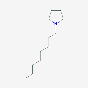 molecular formula C12H25N B13318121 1-Octylpyrrolidine CAS No. 7335-08-2