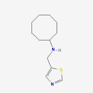 N-(1,3-thiazol-5-ylmethyl)cyclooctanamine