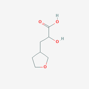 2-Hydroxy-3-(oxolan-3-yl)propanoic acid