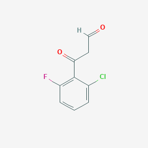 3-(2-Chloro-6-fluorophenyl)-3-oxopropanal