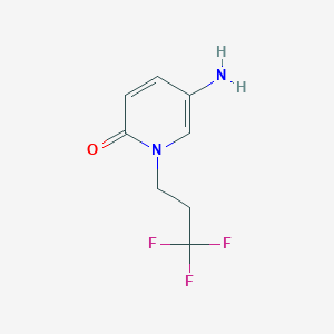 5-Amino-1-(3,3,3-trifluoropropyl)-1,2-dihydropyridin-2-one