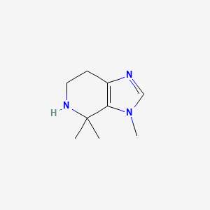 3,4,4-Trimethyl-3H,4H,5H,6H,7H-imidazo[4,5-c]pyridine