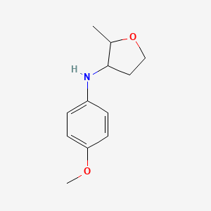 N-(4-Methoxyphenyl)-2-methyloxolan-3-amine