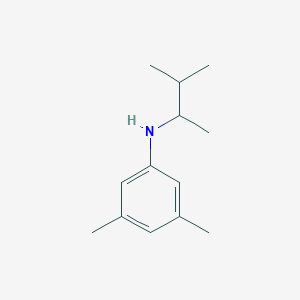 3,5-dimethyl-N-(3-methylbutan-2-yl)aniline