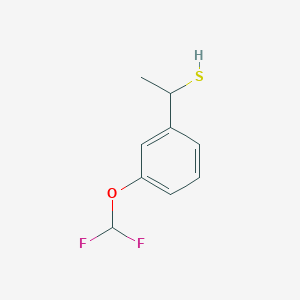 1-[3-(Difluoromethoxy)phenyl]ethane-1-thiol