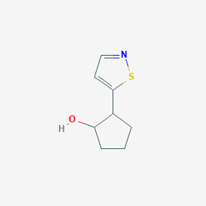 2-(1,2-Thiazol-5-yl)cyclopentan-1-ol