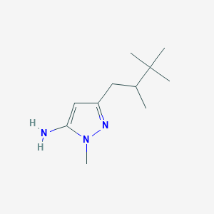 1-methyl-3-(2,3,3-trimethylbutyl)-1H-pyrazol-5-amine