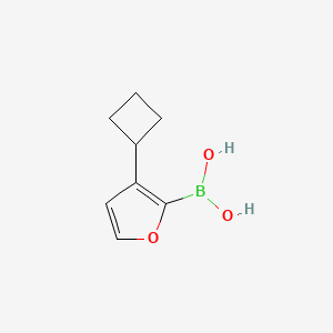 (3-Cyclobutylfuran-2-yl)boronic acid