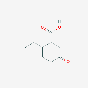 2-Ethyl-5-oxocyclohexane-1-carboxylic acid