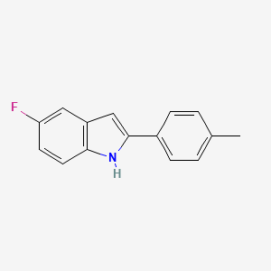 5-fluoro-2-(4-methylphenyl)-1H-indole