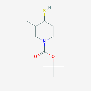 4-Mercapto-3-methyl-piperidine-1-carboxylic acid tert-butyl ester