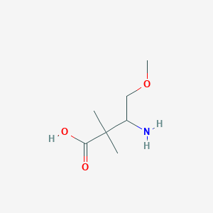 3-Amino-4-methoxy-2,2-dimethylbutanoic acid