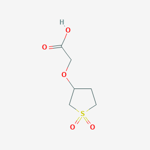 2-((1,1-Dioxidotetrahydrothiophen-3-yl)oxy)acetic acid