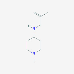 1-methyl-N-(2-methylprop-2-en-1-yl)piperidin-4-amine