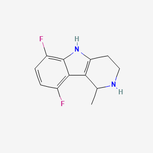 6,9-Difluoro-1-methyl-2,3,4,5-tetrahydro-1H-pyrido[4,3-b]indole