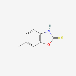 B1331901 6-Methyl-1,3-benzoxazole-2-thiol CAS No. 23417-29-0