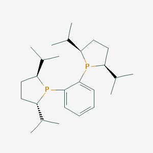 B133191 rel-1,2-Bis((2S,5S)-2,5-diisopropylphospholan-1-yl)benzene CAS No. 147253-69-8