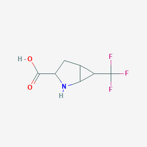 6-(Trifluoromethyl)-2-azabicyclo[3.1.0]hexane-3-carboxylic acid