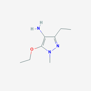 5-ethoxy-3-ethyl-1-methyl-1H-pyrazol-4-amine