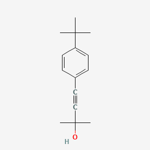 4-(4-(tert-Butyl)phenyl)-2-methylbut-3-yn-2-ol